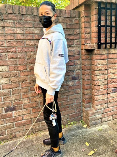 Kangaroo Hoodie (Gray) / カンガルーフーディー (グレー)