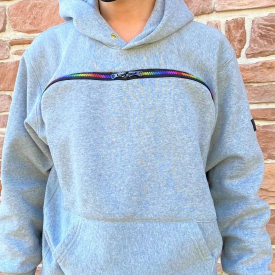 Kangaroo Hoodie (Gray) / カンガルーフーディー (グレー)